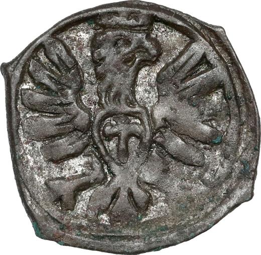 Аверс монеты - Денарий 1609 года "Тип 1587-1614" - цена серебряной монеты - Польша, Сигизмунд III Ваза