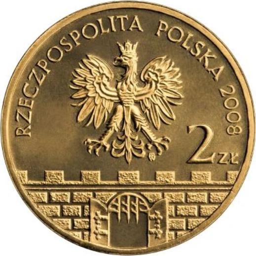 Аверс монеты - 2 злотых 2008 года MW RK "Лович" - цена  монеты - Польша, III Республика после деноминации