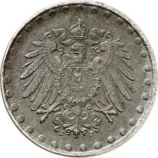 Реверс монеты - 10 пфеннигов 1922 года J "Тип 1916-1922" - цена  монеты - Германия, Германская Империя