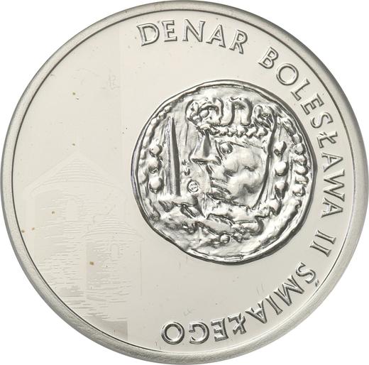 Reverso 5 eslotis 2013 MW "Dinar de Boleslao II el Temerario" - valor de la moneda de plata - Polonia, República moderna