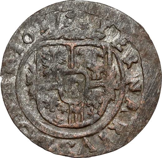 Реверс монеты - Тернарий 1627 года "Тип 1626-1628" - цена серебряной монеты - Польша, Сигизмунд III Ваза