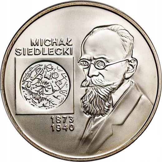 Reverso 10 eslotis 2001 MW ET "Michał Siedlecki" - valor de la moneda de plata - Polonia, República moderna
