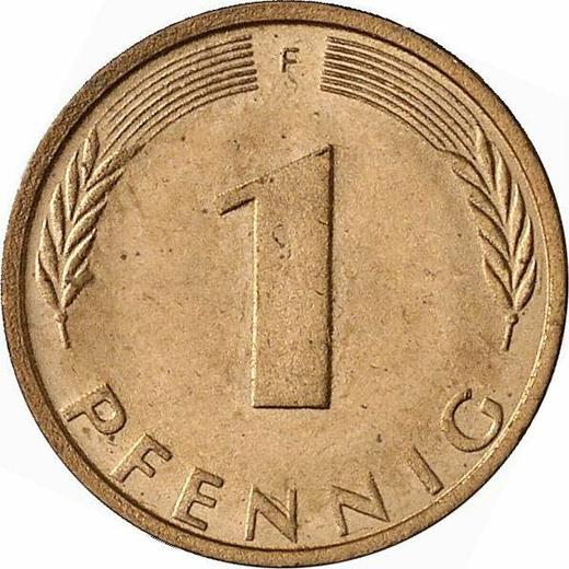 Аверс монеты - 1 пфенниг 1974 года F - цена  монеты - Германия, ФРГ