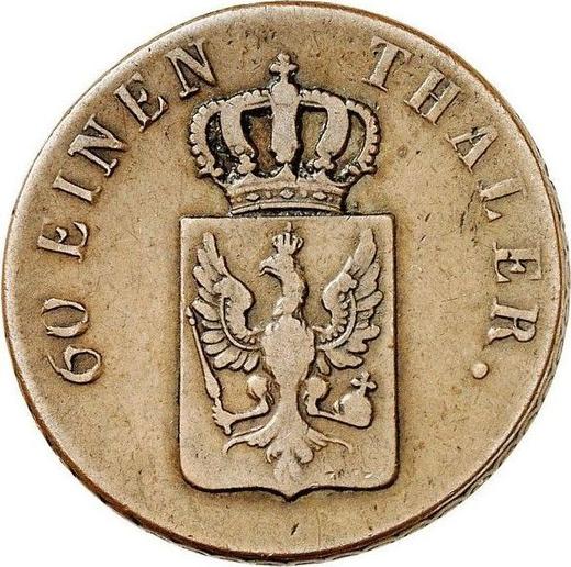 Anverso Pruebas 5 Pfennige 1820 A - valor de la moneda  - Prusia, Federico Guillermo III