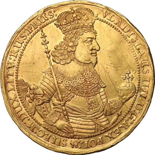 Awers monety - Donatywa 10 dukatów 1644 GR "Gdańsk" Złoto - cena złotej monety - Polska, Władysław IV