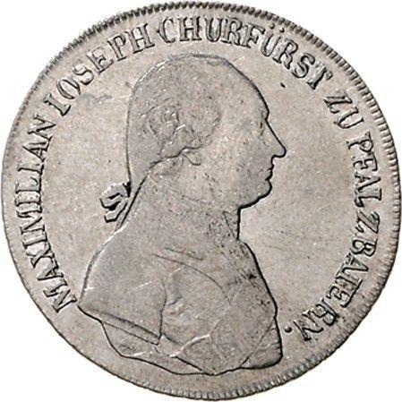 Awers monety - 20 krajcarow 1805 - cena srebrnej monety - Bawaria, Maksymilian I