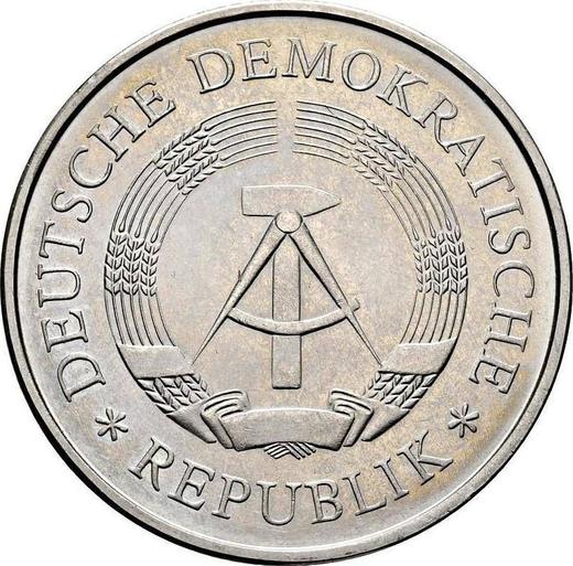 Reverso 5 marcos 1969 A "20 aniversario de la RDA" Prueba de metal - valor de la moneda  - Alemania, República Democrática Alemana (RDA)
