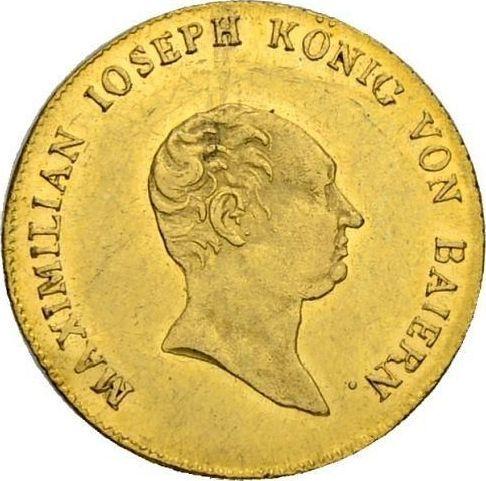Аверс монеты - Дукат 1809 года - цена золотой монеты - Бавария, Максимилиан I