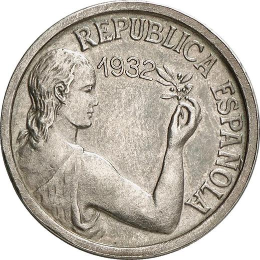 Avers Probe 25 Centimos 1932 - Münze Wert - Spanien, II Republik