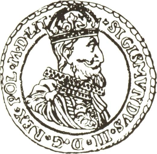 Awers monety - 5 dukatów 1618 "Litwa" - cena złotej monety - Polska, Zygmunt III