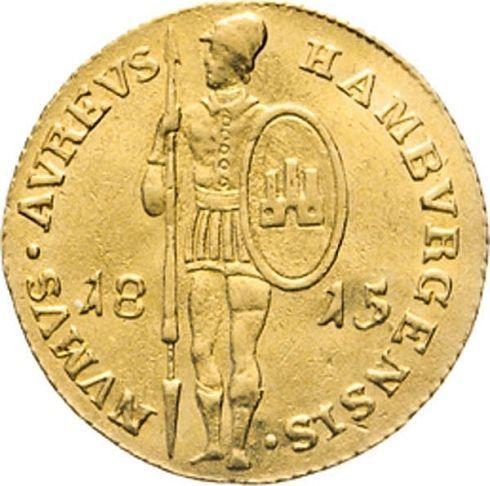 Аверс монеты - Дукат 1815 года - цена  монеты - Гамбург, Вольный город