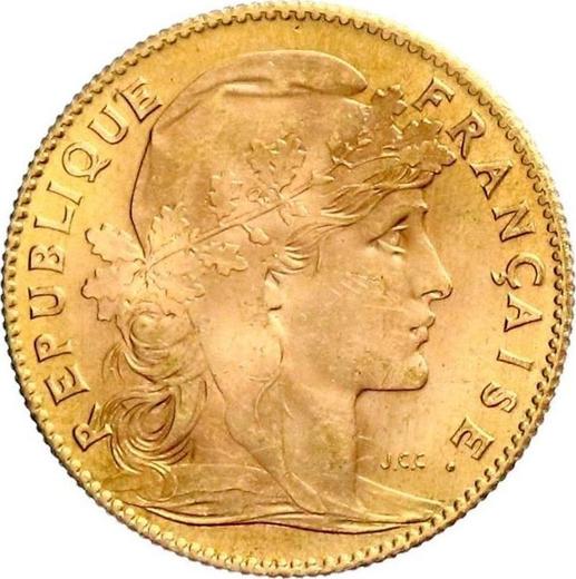 Obverse 10 Francs 1914 "Type 1899-1914" Paris - France, Third Republic