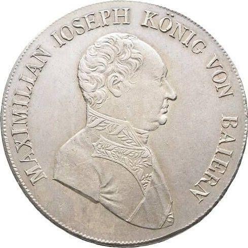Anverso Tálero 1812 "Tipo 1807-1825" - valor de la moneda de plata - Baviera, Maximilian I