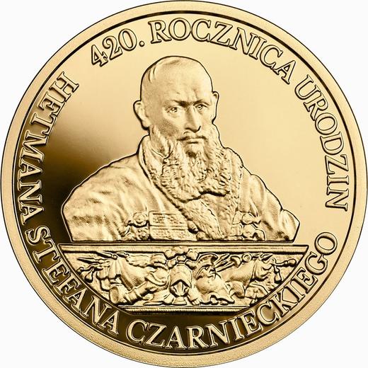 Reverse 200 Zlotych 2019 "420th Anniversary of the Birth of Hetman Stefan Czarniecki" - Gold Coin Value - Poland, III Republic after denomination