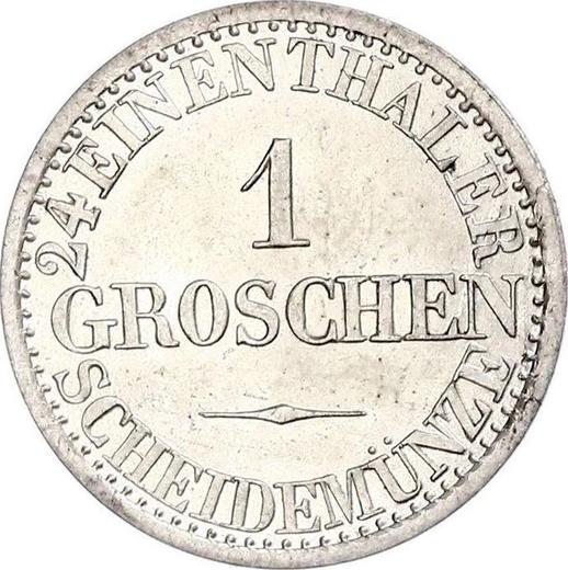 Rewers monety - Grosz 1840 - cena srebrnej monety - Anhalt-Dessau, Leopold Friedrich