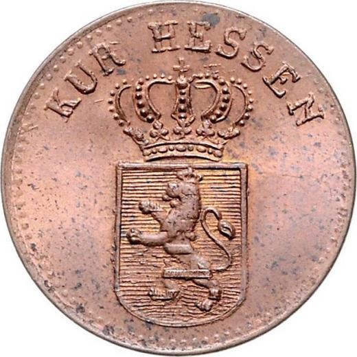 Awers monety - 1/2 krajcara 1829 - cena  monety - Hesja-Kassel, Wilhelm II