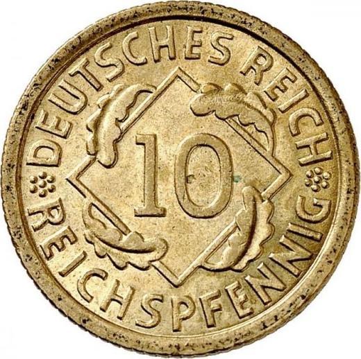 Obverse 10 Reichspfennig 1930 E -  Coin Value - Germany, Weimar Republic