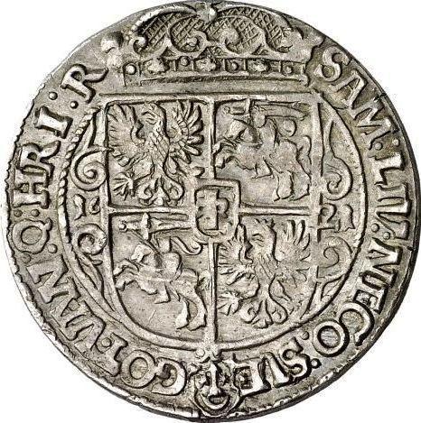 Reverse Ort (18 Groszy) 1621 - Silver Coin Value - Poland, Sigismund III Vasa