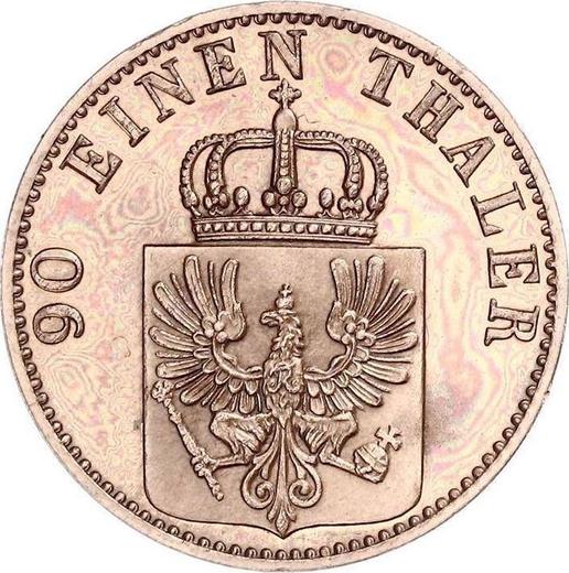 Аверс монеты - 4 пфеннига 1870 года A - цена  монеты - Пруссия, Вильгельм I