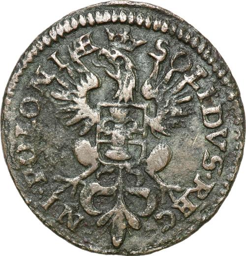 Реверс монеты - Шеляг 1650 года - цена  монеты - Польша, Ян II Казимир