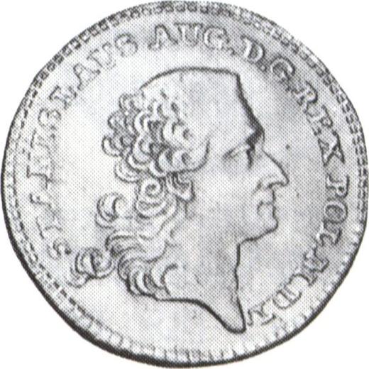 Awers monety - Dukat 1766 FS "Portret" Kwadrat bez wieńca - cena złotej monety - Polska, Stanisław II August