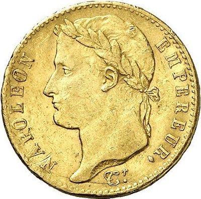 Obverse 20 Francs 1815 L Bayonne - France, Napoleon I