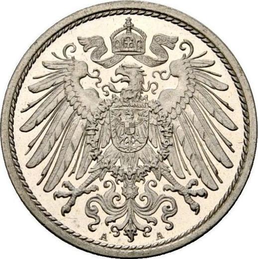 Реверс монеты - 10 пфеннигов 1908 года A "Тип 1890-1916" - цена  монеты - Германия, Германская Империя