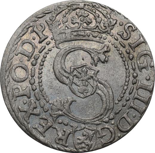 Awers monety - Szeląg 1601 M "Mennica malborska" - cena srebrnej monety - Polska, Zygmunt III