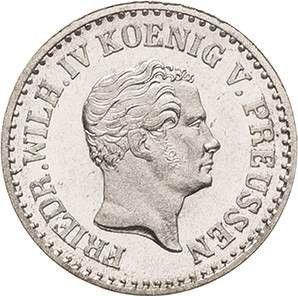 Anverso 1 Silber Groschen 1841 D - valor de la moneda de plata - Prusia, Federico Guillermo IV