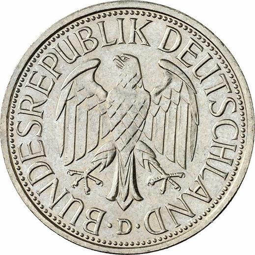 Rewers monety - 1 marka 1984 D - cena  monety - Niemcy, RFN