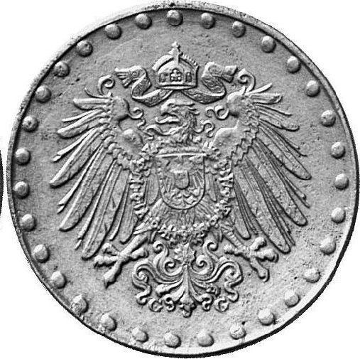 Rewers monety - 10 fenigów 1917 G "Typ 1916-1922" - cena  monety - Niemcy, Cesarstwo Niemieckie