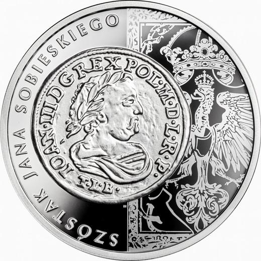 Reverso 20 eslotis 2019 "Szóstak (6 groszes) de Juan Sobieski" - valor de la moneda de plata - Polonia, República moderna