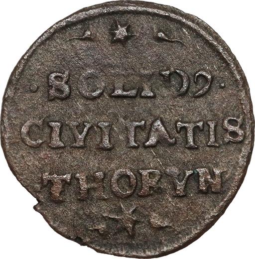 Reverse Schilling (Szelag) 1666 "Torun" - Silver Coin Value - Poland, John II Casimir