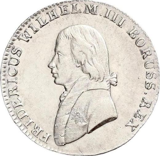 Awers monety - 4 groszy 1802 A "Śląsk" - cena srebrnej monety - Prusy, Fryderyk Wilhelm III