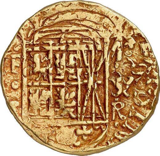 Awers monety - 4 escudo 1747 S - cena złotej monety - Kolumbia, Ferdynand VI