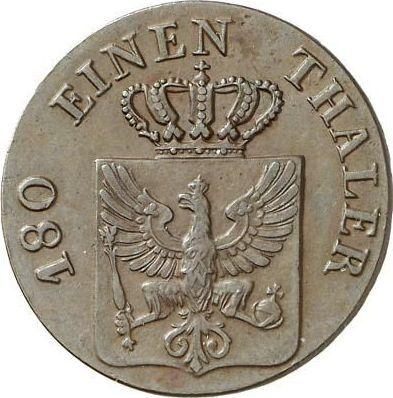 Аверс монеты - 2 пфеннига 1835 года A - цена  монеты - Пруссия, Фридрих Вильгельм III