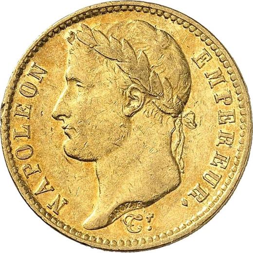 Obverse 20 Francs 1809 M "Type 1809-1815" Toulouse - France, Napoleon I