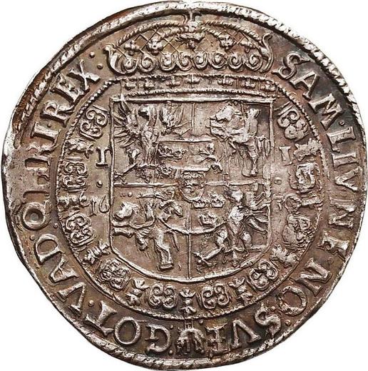Реверс монеты - Полталера 1630 года II "Тип 1587-1630" - цена серебряной монеты - Польша, Сигизмунд III Ваза