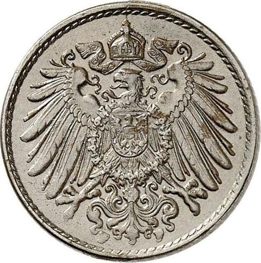 Obverse 5 Pfennig 1917 "German eagle" Hybrid -  Coin Value - Poland, Kingdom of Poland