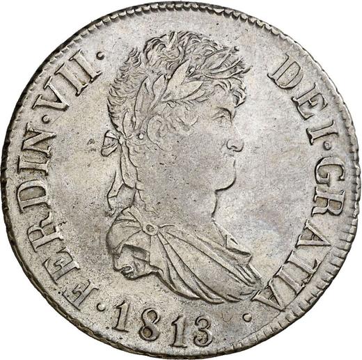 Аверс монеты - 4 реала 1813 года C SF "Тип 1812-1833" - цена серебряной монеты - Испания, Фердинанд VII