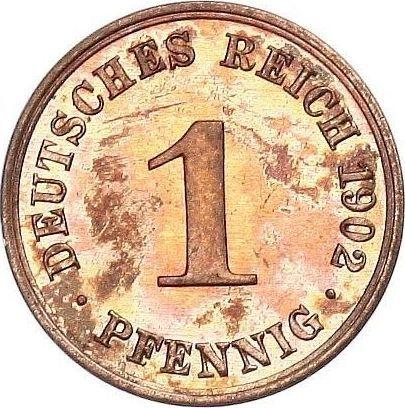 Obverse 1 Pfennig 1902 A "Type 1890-1916" -  Coin Value - Germany, German Empire