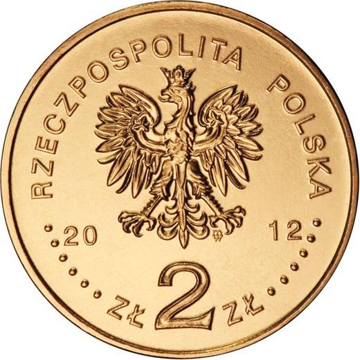 Obverse 2 Zlote 2012 MW ""Piorun" Destroyer" -  Coin Value - Poland, III Republic after denomination