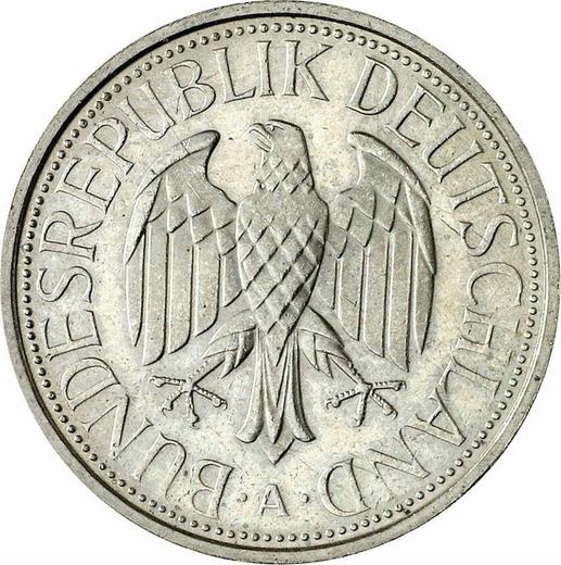 Реверс монеты - 1 марка 1994 года A - цена  монеты - Германия, ФРГ