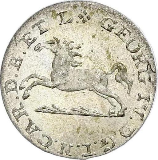 Anverso 4 Pfennige 1823 CvC - valor de la moneda de plata - Brunswick-Wolfenbüttel, Carlos II