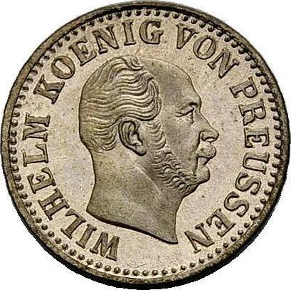 Awers monety - 1/2 silbergroschen 1868 A - cena srebrnej monety - Prusy, Wilhelm I