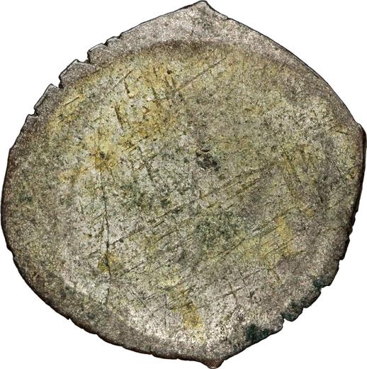 Реверс монеты - Денарий без года (1587-1632) W "Тип 1587-1609" - цена серебряной монеты - Польша, Сигизмунд III Ваза