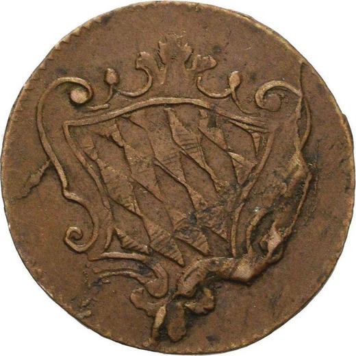 Аверс монеты - 1 пфенниг 1803 года - цена  монеты - Бавария, Максимилиан I