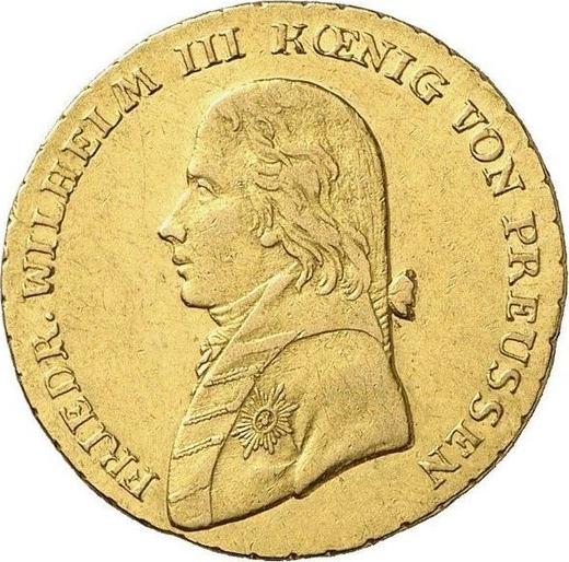 Anverso Frederick D'or 1812 A - valor de la moneda de oro - Prusia, Federico Guillermo III