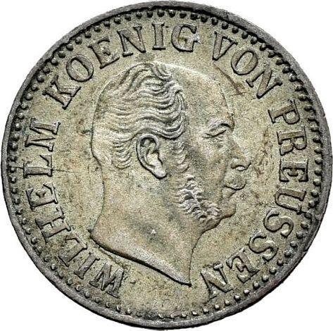 Awers monety - 1/2 silbergroschen 1867 A - cena srebrnej monety - Prusy, Wilhelm I