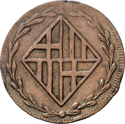 Аверс монеты - 1 куарто 1808 года - цена  монеты - Испания, Жозеф Бонапарт